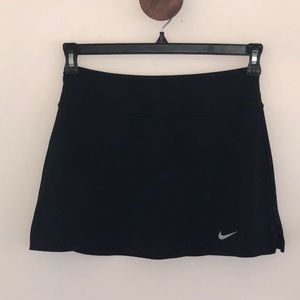 Black Nike Dri-Fit Tennis Skirt
